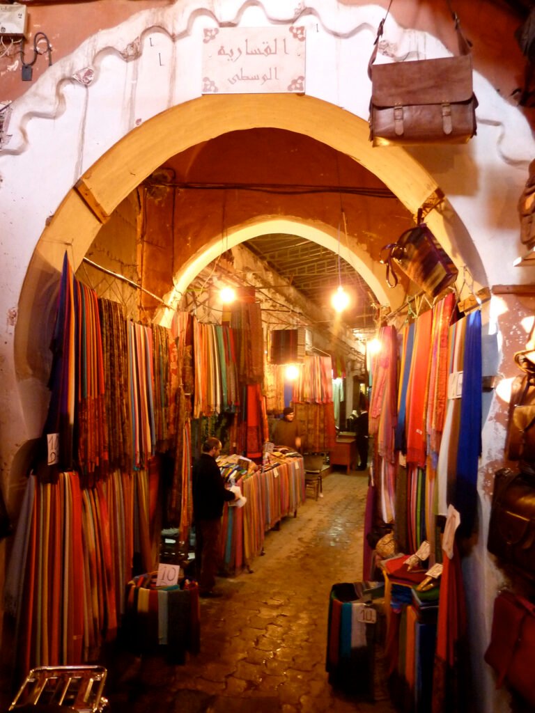 Dubai city  tour packages - Textile souk 