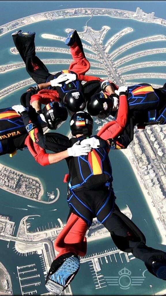 Dubai activities - Skydiving 