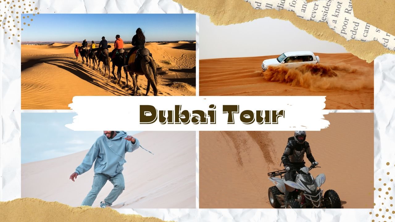 Dubai tours and the stunning sequence of golden dunes