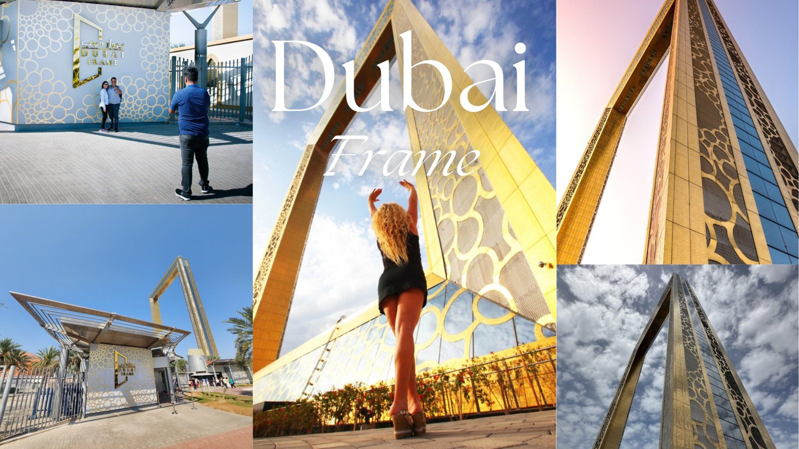 Dubai Frame on a Dubai tour