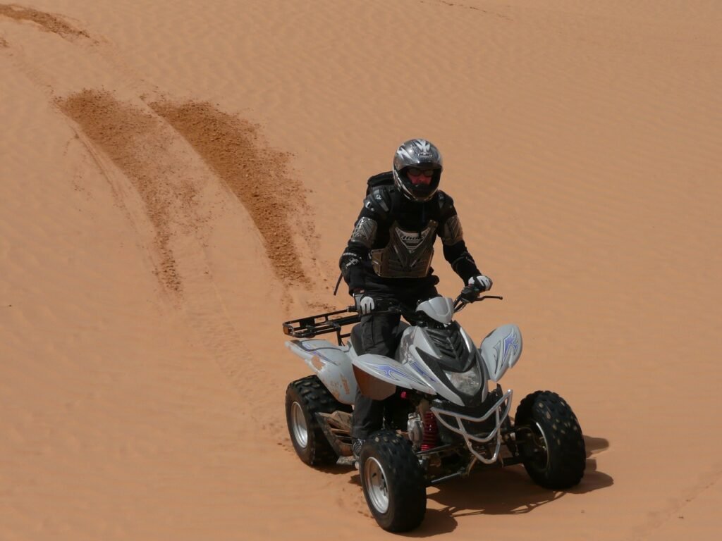 Dubai tour - quad bike 
