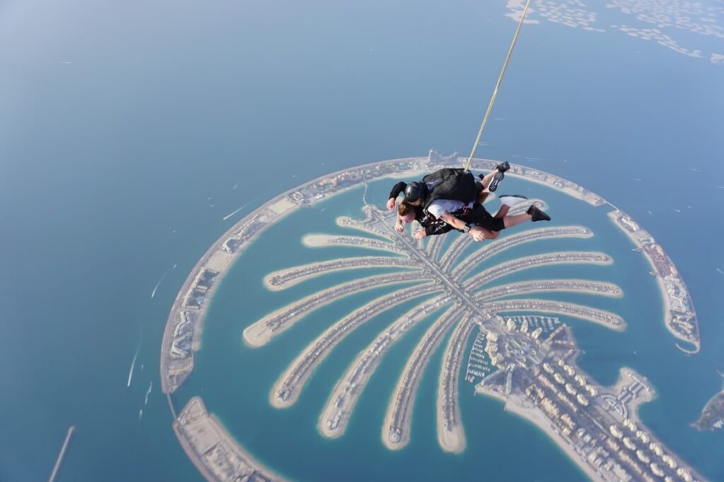 Dubai desert - Skaydiving 