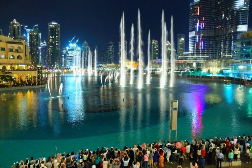 Dubai activities-The Dubai Foutain 