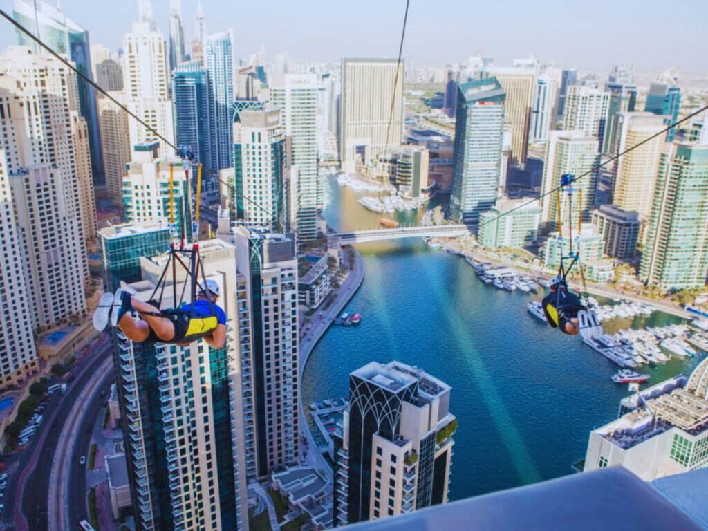 Dubai adventure-Dubai's X Line Adventure Experience