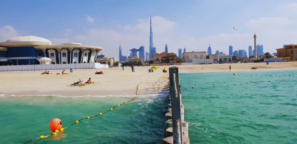 Dubai beach-Mercato Beach