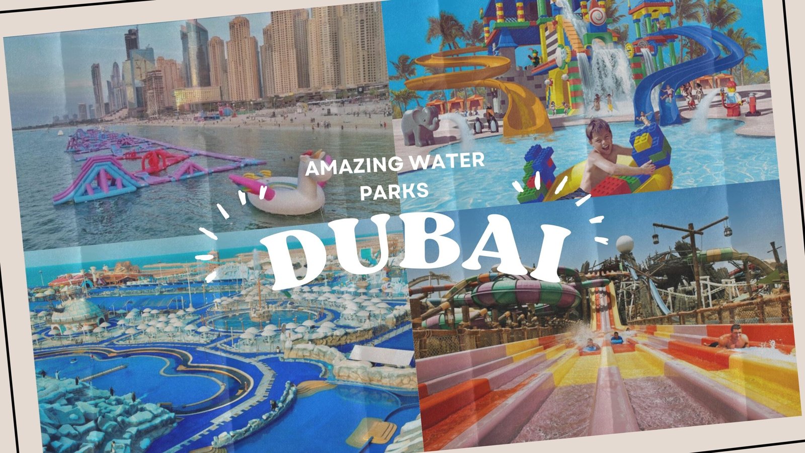 The most amazing water parks in Dubai