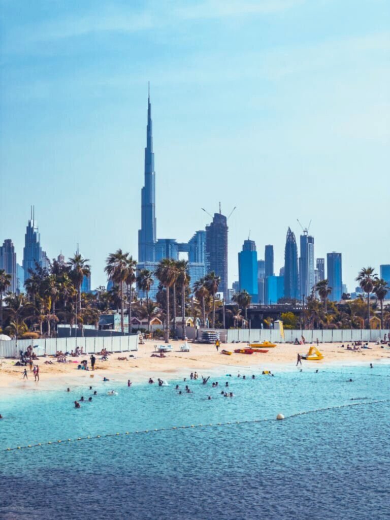 Dubai tour-Spend time at beach parks