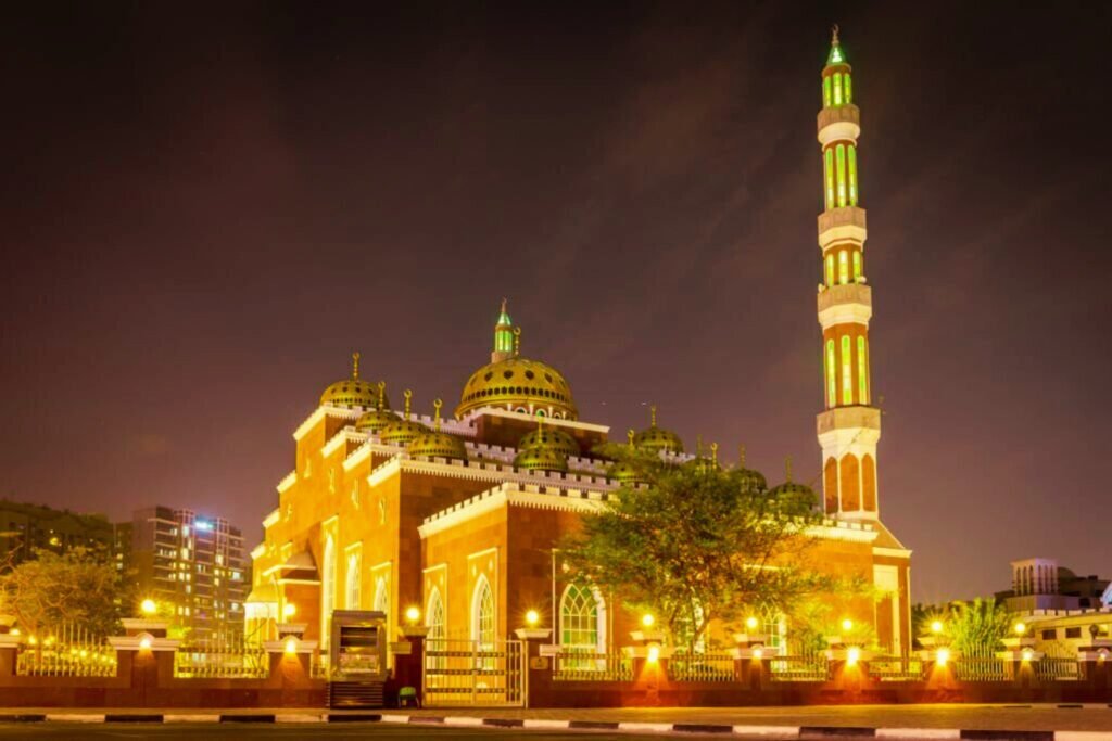 visit in Dubai- Al Salam Mosque  