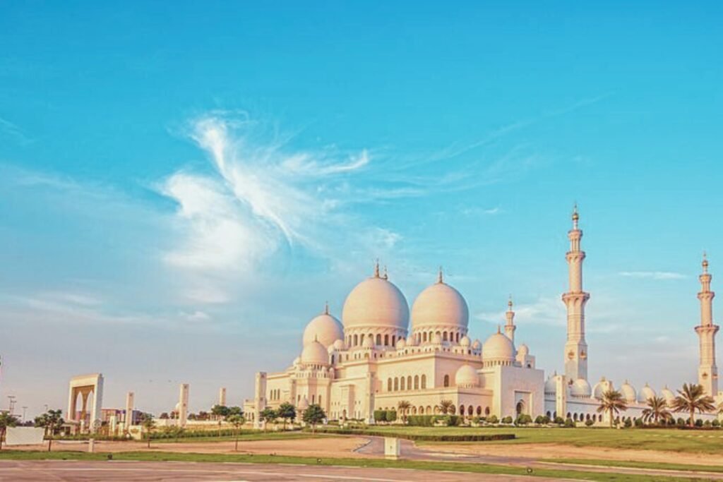 visit in Dubai-Sheikh Zayed Grand Mosque 